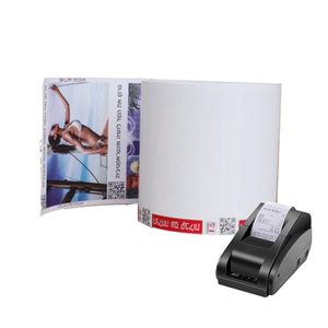 Rolo de papel t&eacute;rmico impresso personalizado 80x80mm