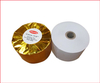 Rollos de papel t&eacute;rmico de embalaje de papel dorado 80c80mm con embalaje individual